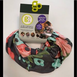 4 in 1 Infinity Nursing Scarf Floral NEW